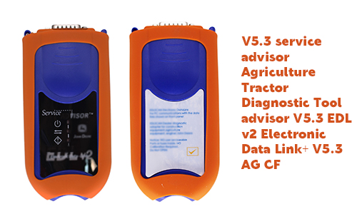 EDL V2 electronic diagnostic tool is used for John Deere Detector V5.3 agricultural machinery engine diagnostic decoder detectio