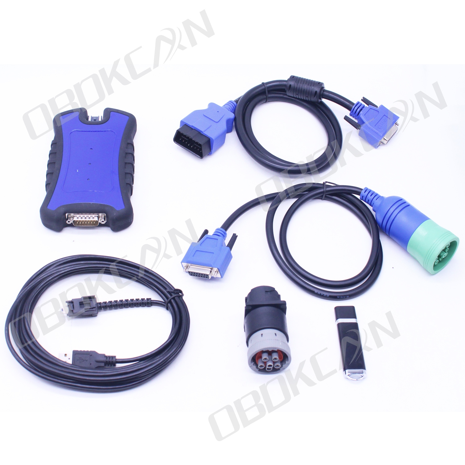 For NEXIQ3 USB LINK 3 Diagnostic Tool Data Link Adapter for Universal Truck Excavator Detroit Diesel Support PTT 2.8.241